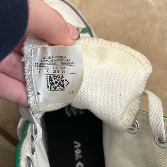 Platform green converse - Picture 4 of 4